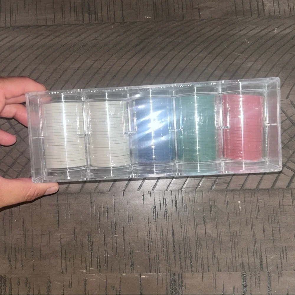 Multicolor Poker Chips Set